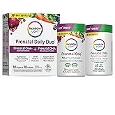 Rainbow Light Prenatal DHA Vitamins for Women | 30 Caplets & 30 Softgels | Omega-3 Fish Oil (DHA & EPA) | Support for Mom & Baby