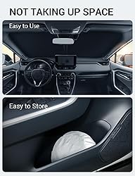 Proadsy 2025 Upgrade Front Windshield Sun Shade