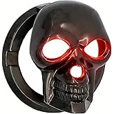 DUNGGLE Skull Ignition Protective Push Start Button Cover - Anti-Scratch Car Engine Decoration Ring