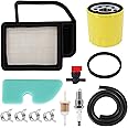 Besnor 20 083 02-S, 20-083-06-S Lawn Mower Tractor Air Filter Tune Up Kit for Cub Cadet LT1040 LT1042 LT1045 LTX1040 LTX1042 LTX1045 RZT42, Toro 74360 74363 74370 74380 74391 LX420 LX460