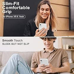 Vooii Compatible with iPhone XR Case, Upgraded