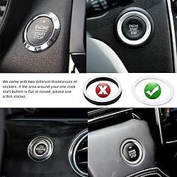 zipelo Bling Crystal Car Engine Start Stop