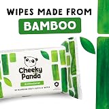 Cheeky Panda Antibacterial Wipes 90 Bamboo Cloths Kills 99.99% Bacteria PFAS view 6