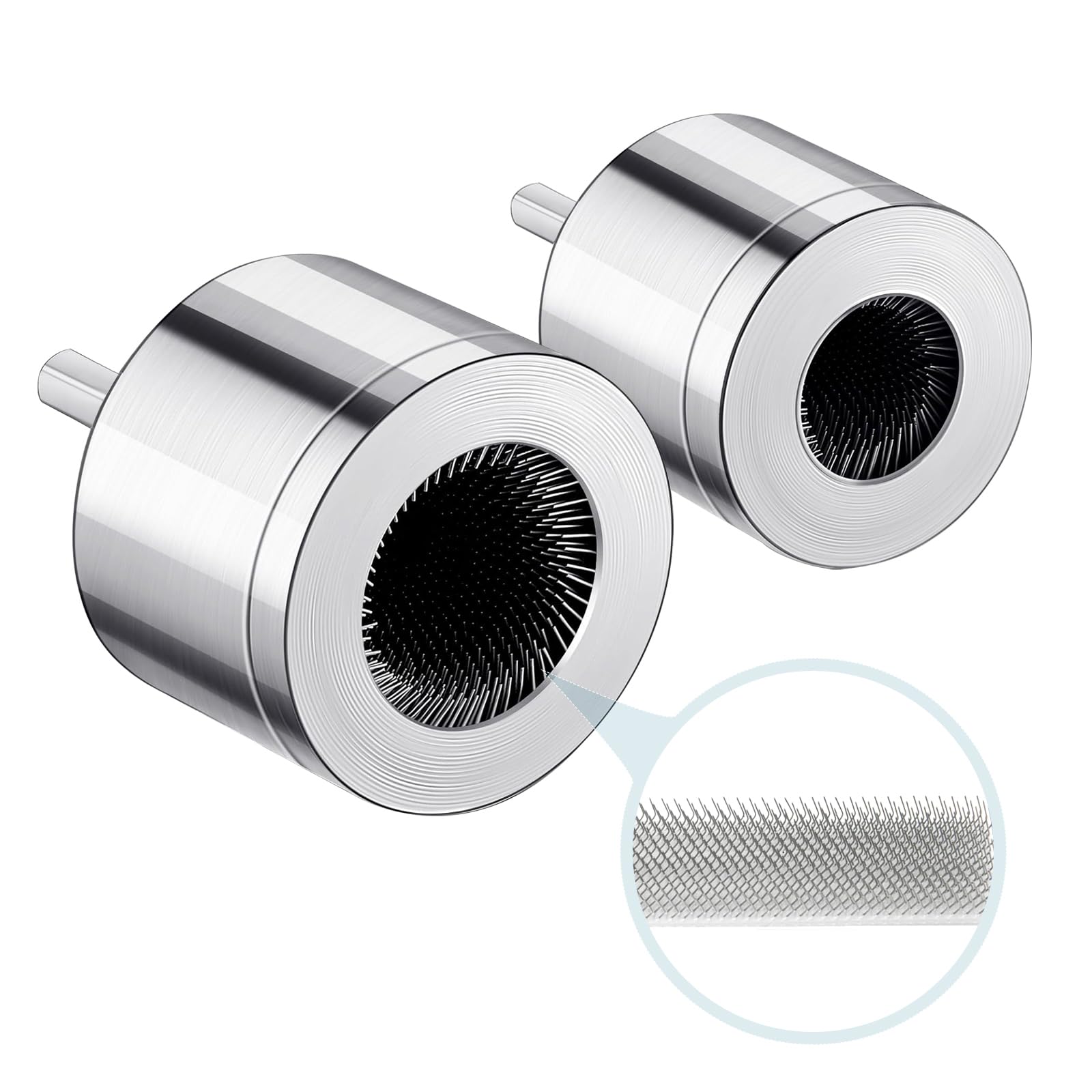 Copper Pipe Cleaner,15+22mm Drill Tube Cleaning Brush, Upgraded Carbon SteelCopper Pipe Tube Cleaning Brushes,Efficient Copper Pipe Cleaners Plumbing Brush for Electric Drill Bit