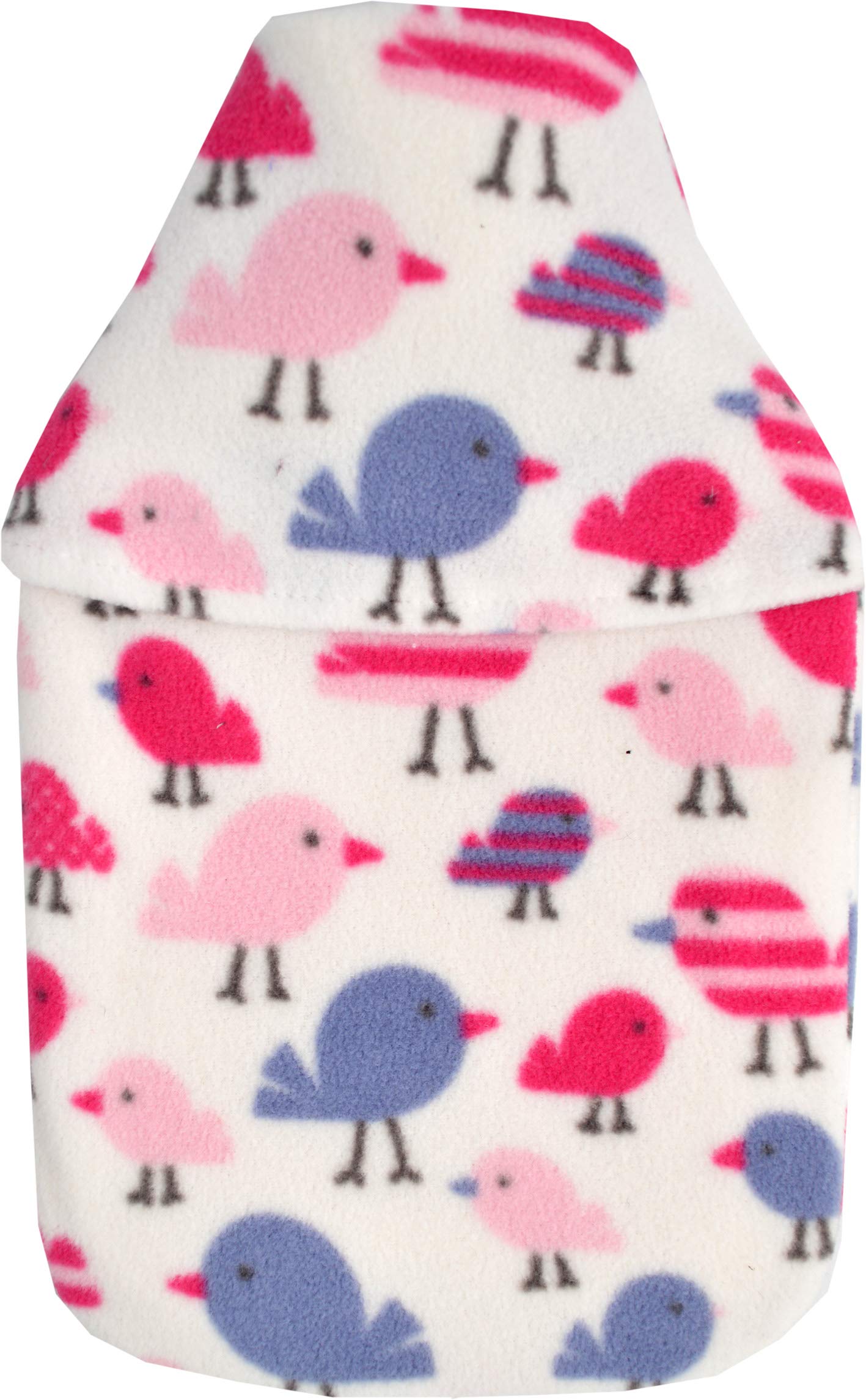 Vagabond Bags Birds Hot Water Bottle and Fleece Cover 2L