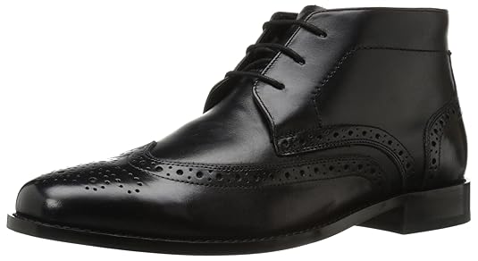 Nunn Bush Men's Nichols Chukka Boot, Black, 10 W US