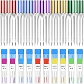 30 PCS Universal Sewing Machine Needles, Compatible with Singer, Brother and Old Sew Machines, Sizes 9, 11, 14, 16, 18, Bright Color, Regular Point Sewing Needles