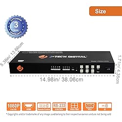 J-Tech Digital Video Wall Controller 3X3 2X2 1X4