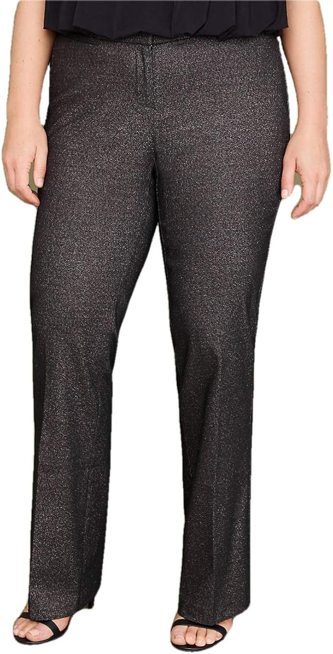 lane bryant black dress pants