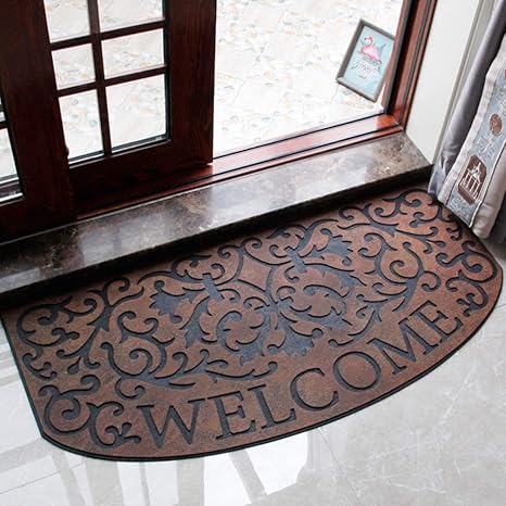 Amazon 玄関マット ドアマット チェック柄 石タイル調華やか クリーンマット 北欧 おしゃれ 防炎 滑り止め 泥落とし 防カビ 防ダニ 掃除が簡単 高級感 耐磨耗 屋外 室内 店舗用 喫茶店 業務用ベランダ 玄関マット オンライン通販