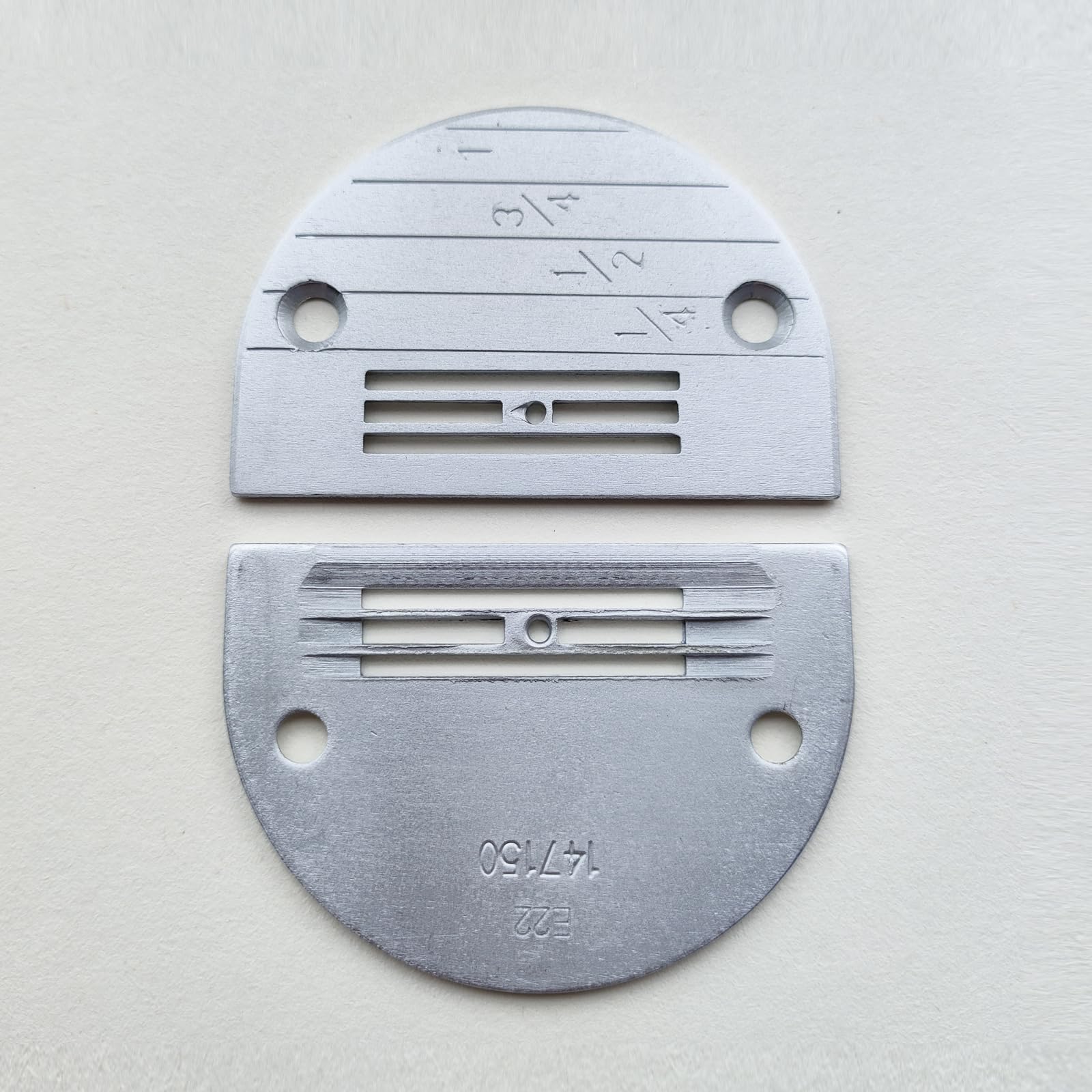 2PCS #147150LGW Industrial Sewing Machine Needle Plate Compatible with JUKI Brother Singer Single Needle Sewing Machines