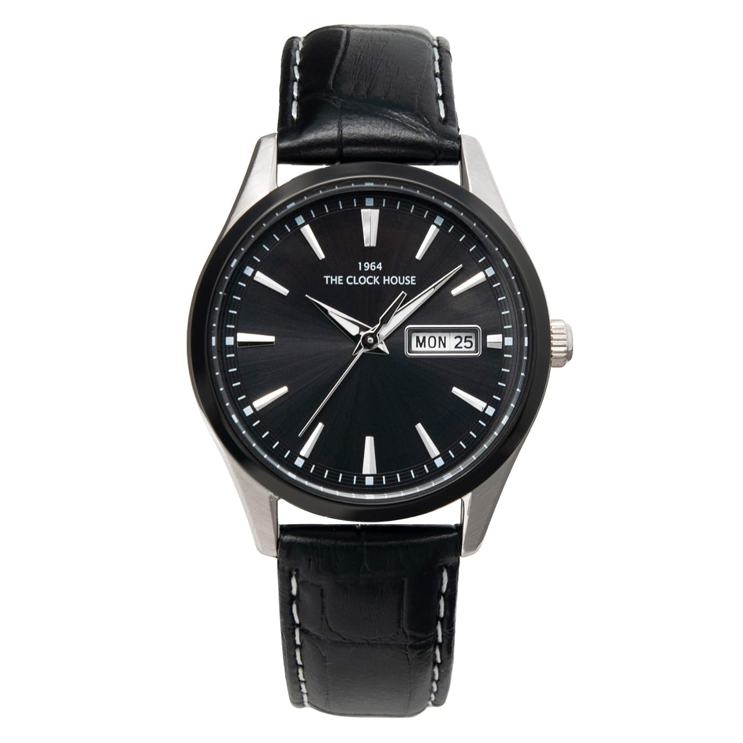 Amazon [ザ・クロックハウス] THE CLOCK HOUSE 腕時計 ビジネスカジュアルシリーズ MBC1005BK2B