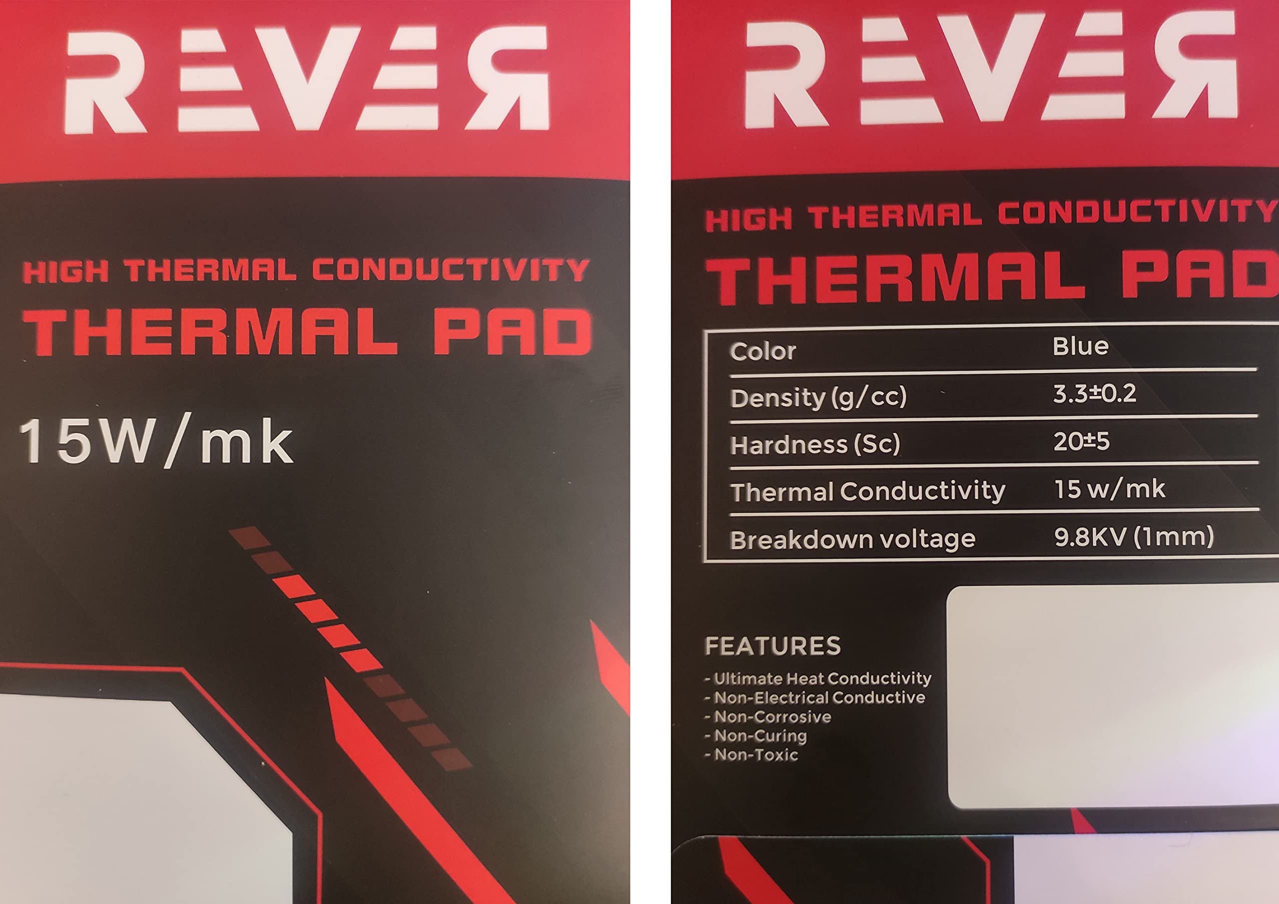 Silicone Thermal Pad 15 W/mK 90 x 130 x 2 mm GPU Memory Non Conductive Thermal Pads for Laptop Heatsink Graphic Card Memory PS4 & LED (90mm x 130mm x 2mm)