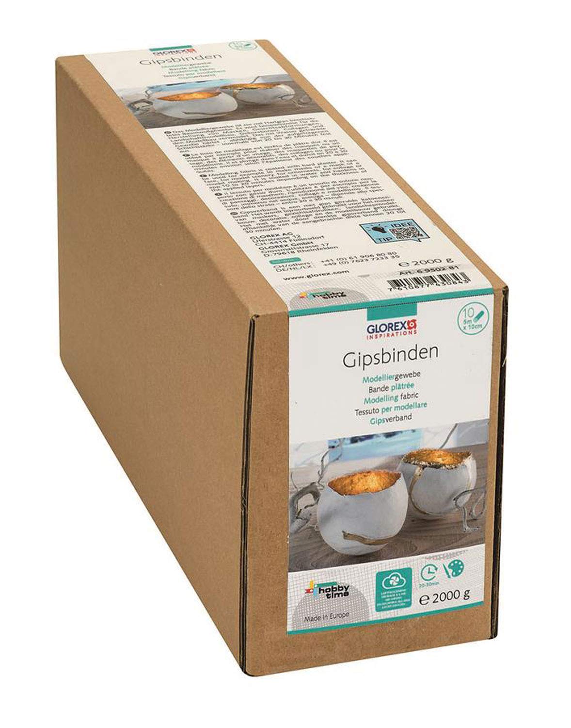 Glorex Keratex 6950270 Modelling Fabric 5 Metres 10 cm Wide