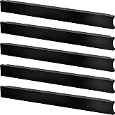 Dunzy 10 Pcs 1U Rack Blank Panels, Snap-in Plastic for 19 Inch Racks | Tool-Less Snap-In Design, Covers Unused U Spaces, Cleaner Rack Layout, Server Cabinet Network AV Rack Use, Black