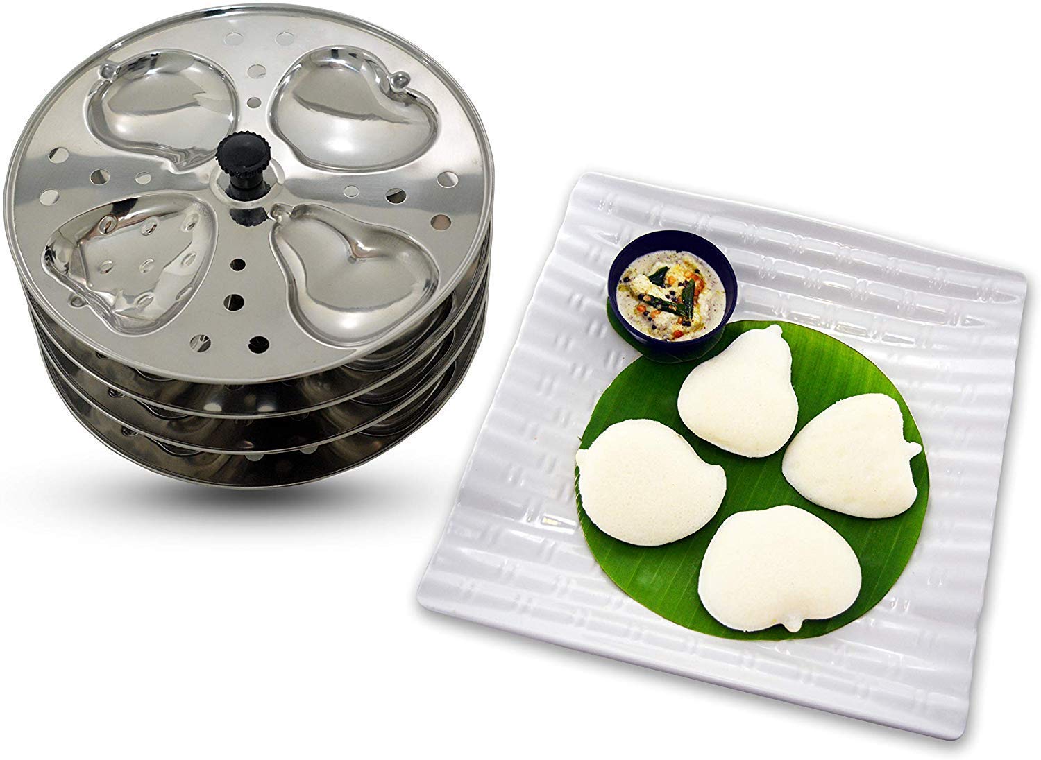 Buy redberry Stainless Steel Idli Stand Online at Low Prices in India