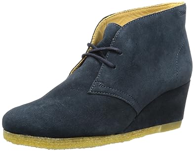 clarks womens desert boots wedge heels