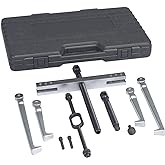 OTC 4532 7-Ton Multi-Purpose Bearing and Puller Set with Storage Case | Includes "H" Bar Style Puller Block (7" to 11" Spread), Two Sets of Jaws (5" to 9" Reach), Two Forcing Screws (Short &amp; Long)