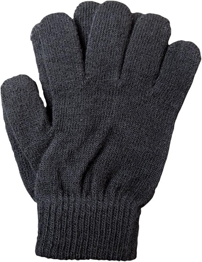 A&R Sports Knit Gloves, White, One Size: Sports & Outdoors