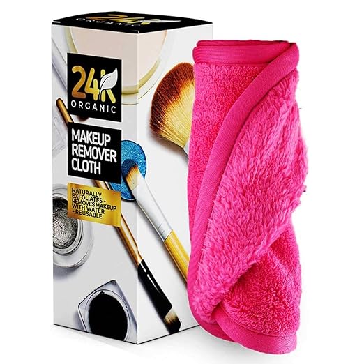Makeup Remover Cloth by 24K Organic Chemical Free