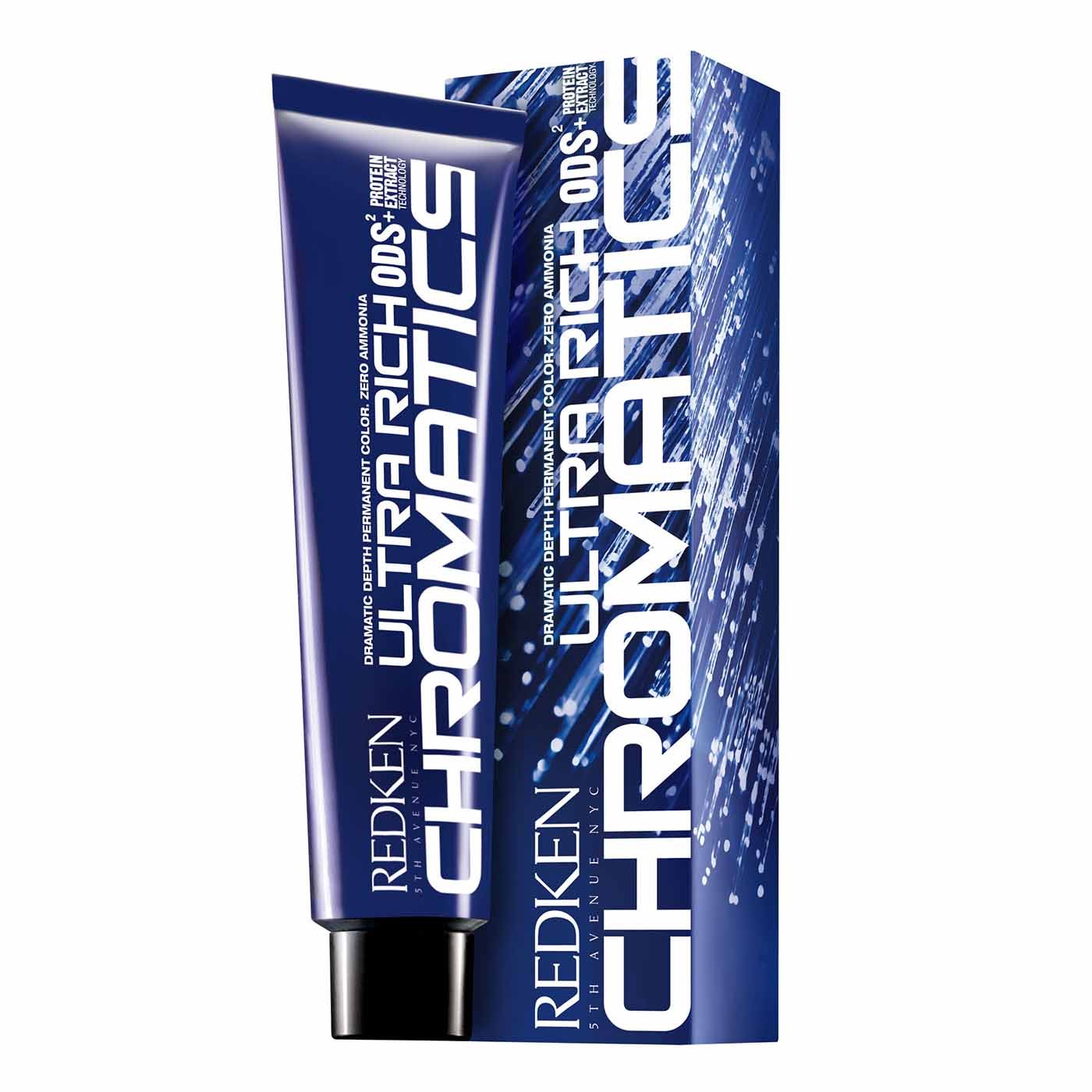 Redken Chromatics Ultra Rich Permanent Hair Colour, No. 6AB/6.1-Ash Blue, 63 ml