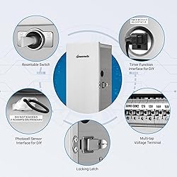 DEWENWILS 300W Multi-Tap Low Voltage