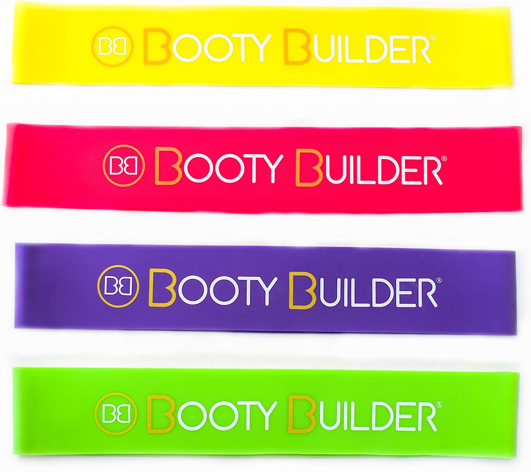 Booty Builder Resistance Bands for Legs and Butt | Pull Up Assistance Band, Booty Bands, Exercise Bands Set, Hip Bands, Workout Bands | Elastic Resistance Loop Bands, Anti Slip Circle Fitness Band