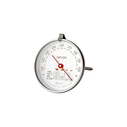 Taylor 5939N Classic Style Meat Dial Thermometer