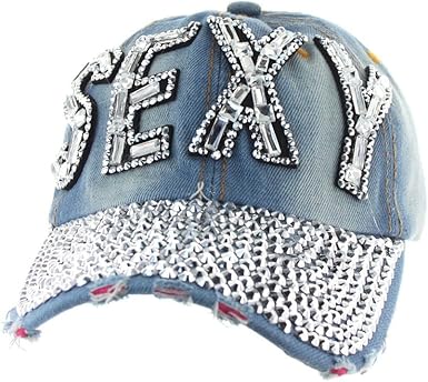 bedazzled hat