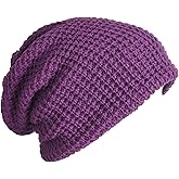 FORBUSITE Mens Slouchy Long Oversized Beanie Knit Cap for Summer Winter B08
