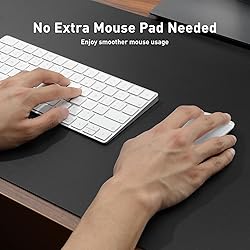 Aothia Leather Desk Pad Protector,Mouse Pad,Office