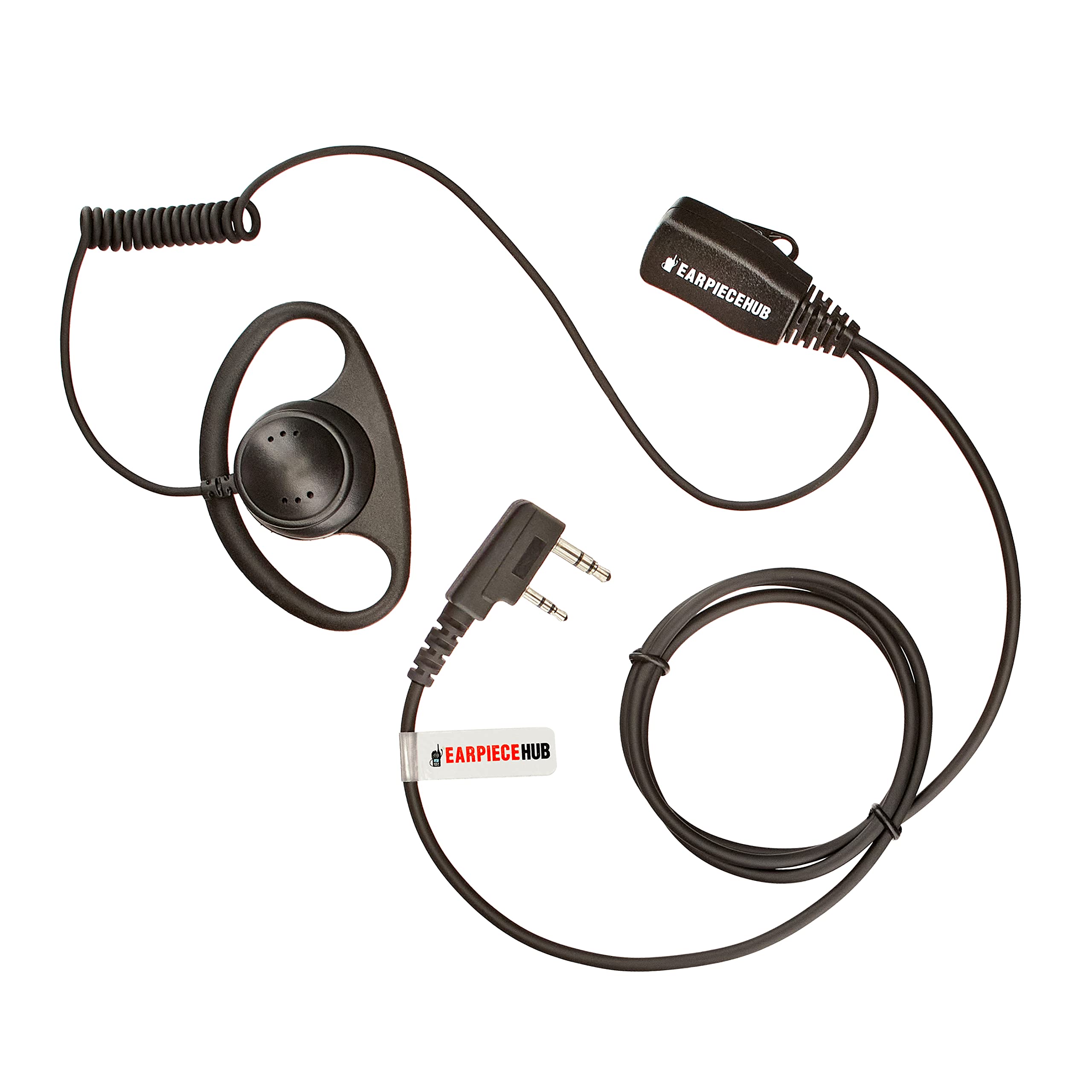 D Shape Type Compatible with MITEX Radio EARPIECE/HEADSET
