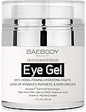 Baebody Eye Gel for Appearance of Dark Circles, Puffiness, Wrinkles and Bags - for Under and Around Eyes - 1.7 fl oz