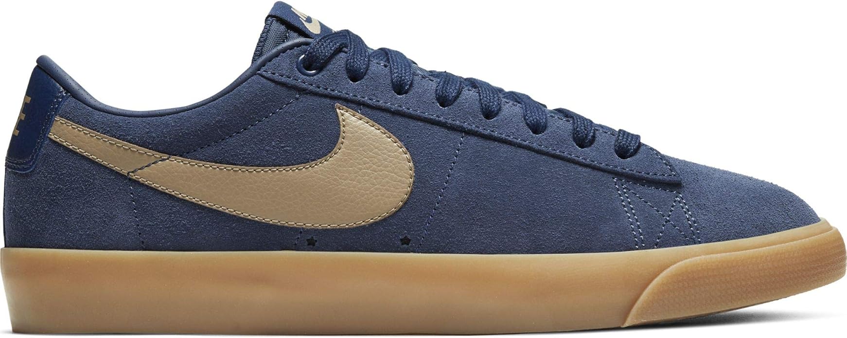 nike blazer low mens navy