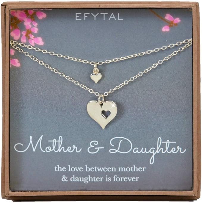 necklace mother and daughter