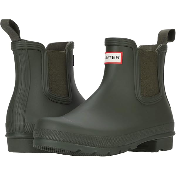 Hunter Women's Original Chelsea Rain Boot, Black, 8 : Amazon.ca