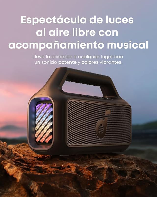 Boom 2 Altavoz Bluetooth Potente 80 W, 24 h, IPX7