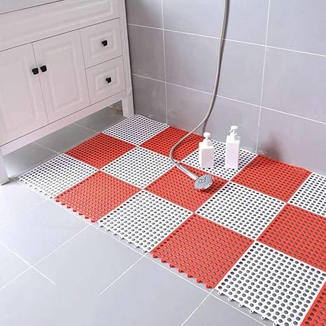 Amazon お風呂マット バスマット 浴槽マット 滑り止めマット 転倒防止 介護用品 Diyマットすのこ 30 30 屋内 おしゃれ 北欧 洗面所 洗い場 浴槽 お風呂 カラー 排水穴つき 吸盤付き Pvc製 おふろマット抗菌 シャワー吸盤つき トイレ 風呂マット すのこ ホーム