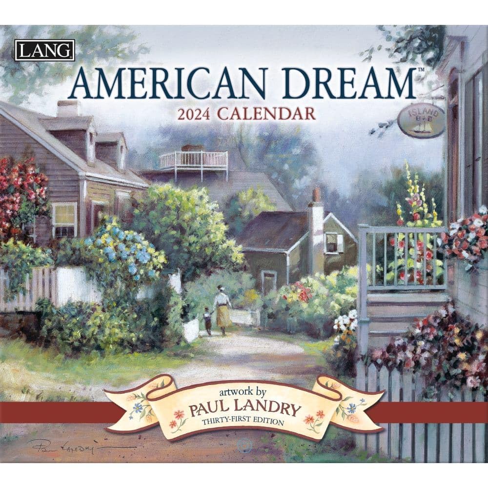 LANG American Dream 2024 Wall Calendar (24991001890)