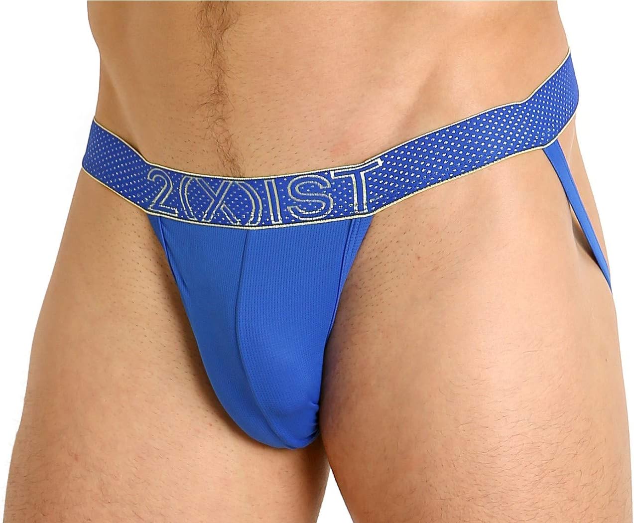 2xist Speed Dri Mesh Jock Strap Blacklight Blue