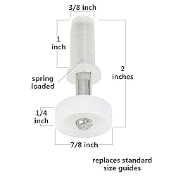 Harrier Hardware Spring-Loaded Bi-Fold Door Top