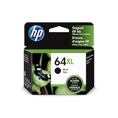 HP 64XL | Ink Cartridge | Black | N9J92AN