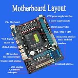 Annadue Motherboard FM2/FM2+ AMD DDR3 SATA Cable Deflector Desktop PC view 4