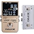 NUX Loop Core Deluxe Guitar Looper Pedal, with NMP-2 Footswitch, 8 Hours with Unlimited Layers, 24-Bit
