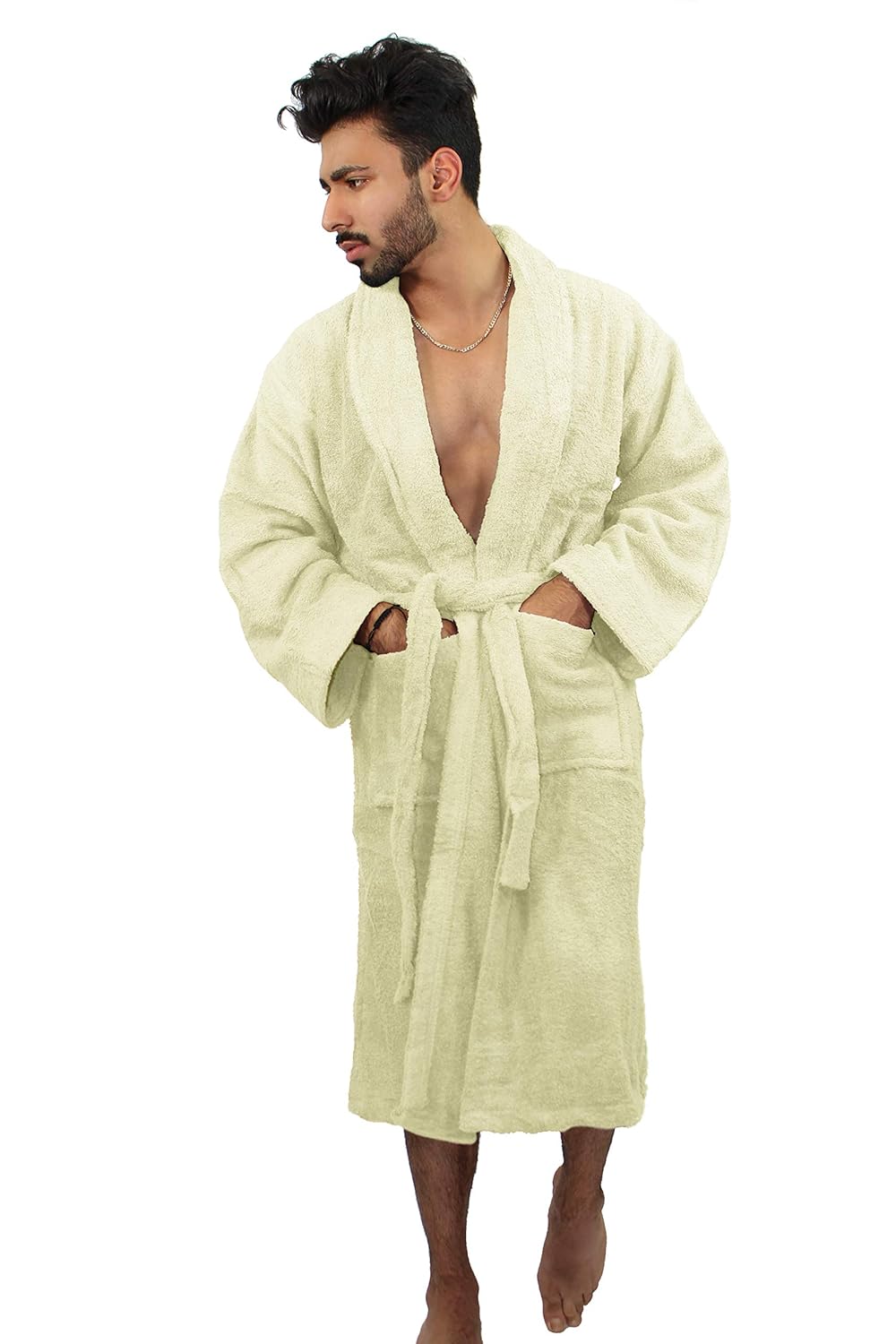 mens terry towelling robe