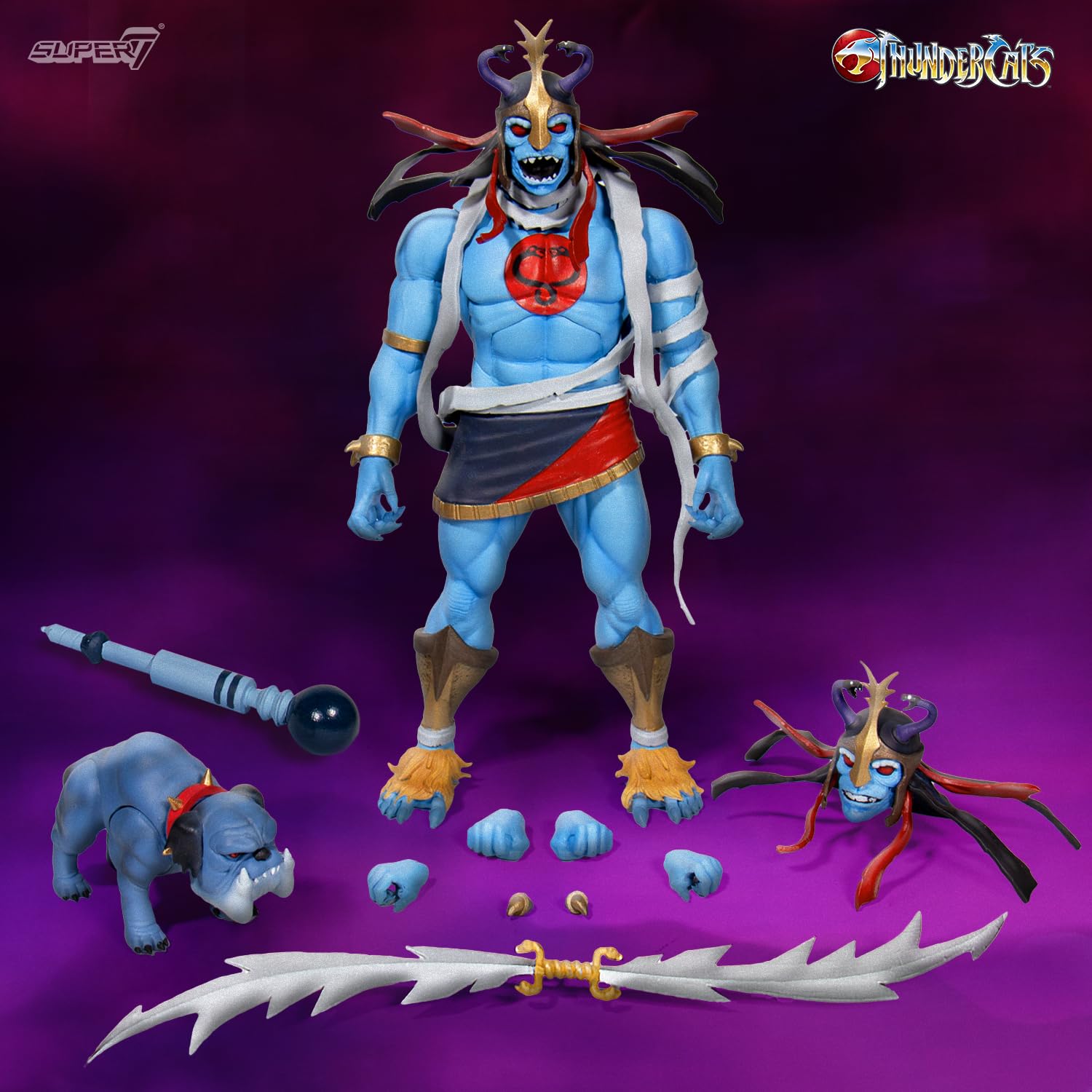 ¡Super7 ÚLTIMOS! Thundercats Mumm-Ra The Ever-Living and Ma-Mutt - Figura de acción Thundercats de 8 con accesorios Coleccionables de dibujos animados clásicos y juguetes retro ¡Super7 ÚLTIMOS! Thundercats Mumm-Ra The Ever-Living and Ma-Mutt - Figura de acción Thundercats de 8 con accesorios Coleccionables de dibujos animados clásicos y juguetes retro