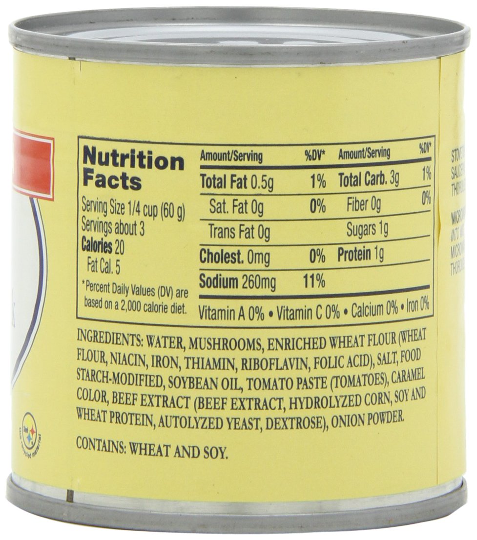 Amazon Com Giorgio Dawn Fresh Mushroom Steak Sauce 6 Ounce Pack Of 12 Steak Sauce Condiments Grocery Gourmet Food