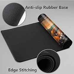 Tabletop Card Playmat with Stitched Edges, 24 x 14