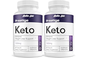 MALIBU LABS (2 Pack) Prestige Keto, Advanced Formula, Made in The USA, (2 Bottle Pack), 60 Day Supply