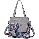 Black Butterfly boho series Large capacity canvas Personalized printing crossbody sling backpack， women tote handbags